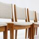 6 chaises de salle à manger vintage en teck de S. Burchhardt Nielsen, années 1960