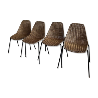 Gian Franco Legler Basket model chairs