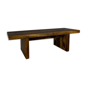 Table basse en noyer