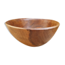 Carved wooden fruit cup