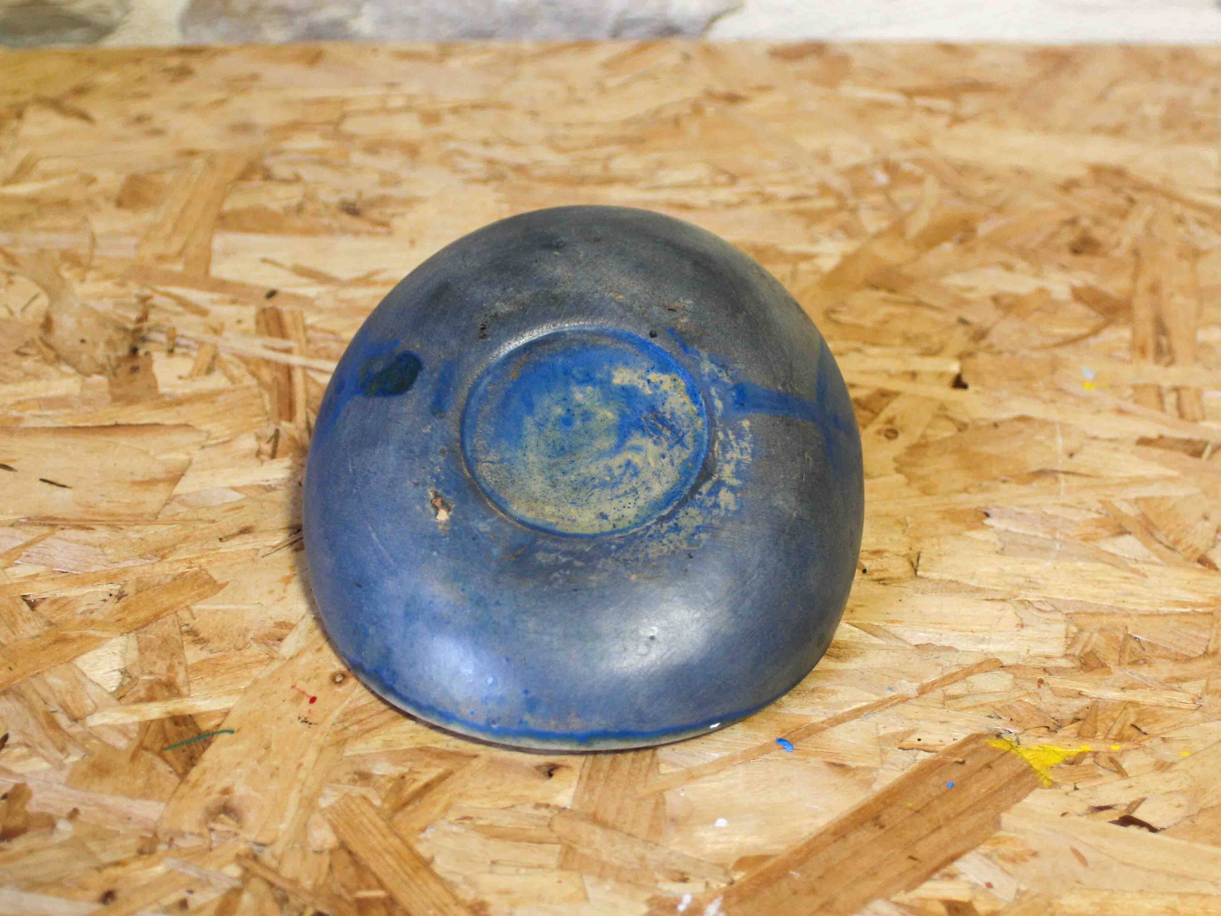 Ceramic catchall with face design