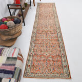 Vintage runner rug, 74x314cm
