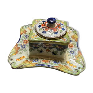 encrier en porcelaine