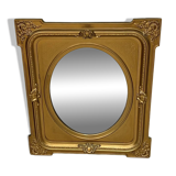 Antique gilded mirror