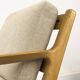Danish Oak Lounge Chair and Ottoman by Juul Kristensen