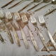 24-piece vintage silver-plated housewife 100 Bader Tafelbestecke Pforzheim