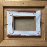 Impressionist Post-Impressionist Table "Southern Village" by Lylliane Coiffard - Frame