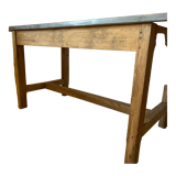 Zinc plated table