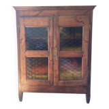 Antique glass bookcase