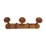 Wooden coat rack