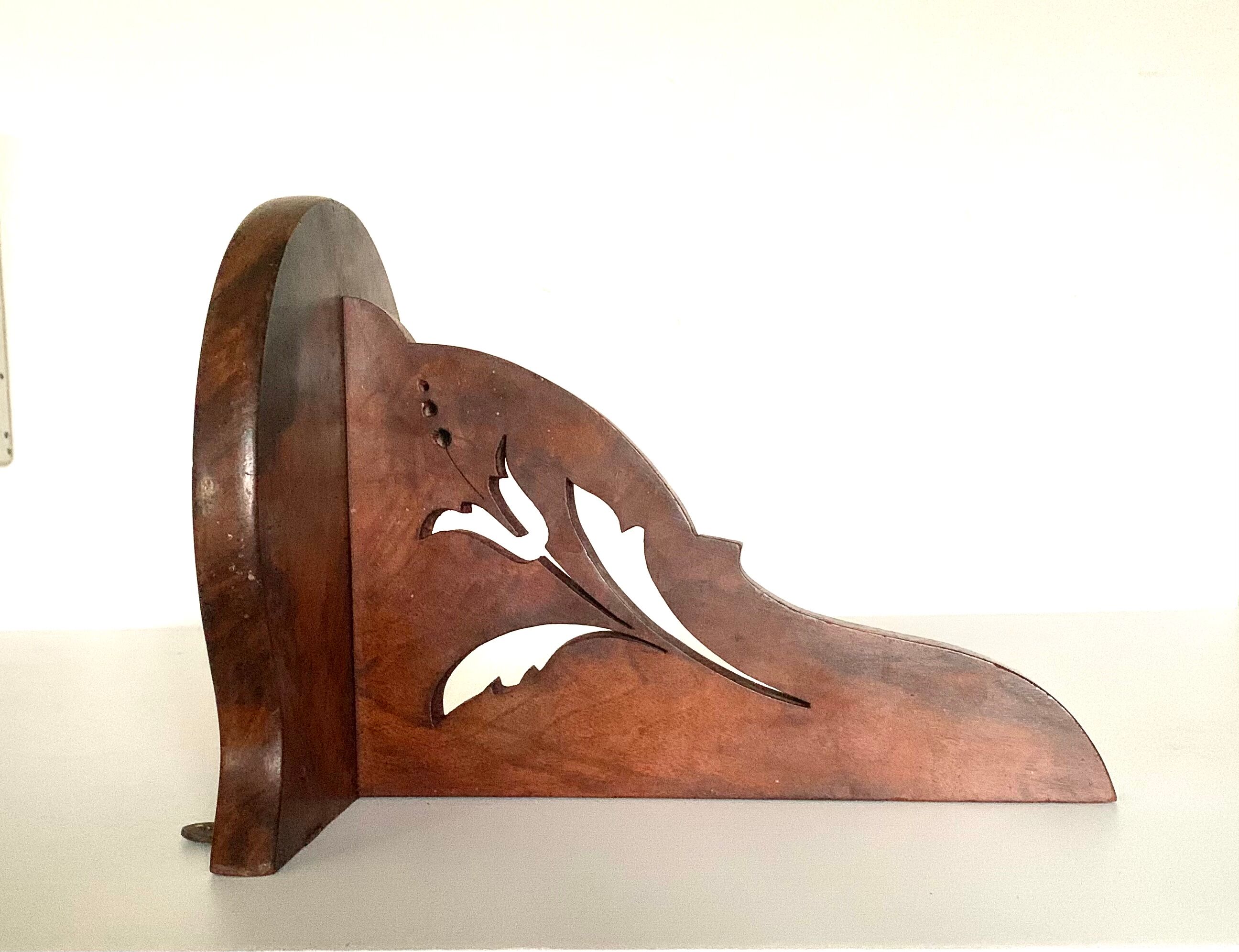 Small walnut shelf