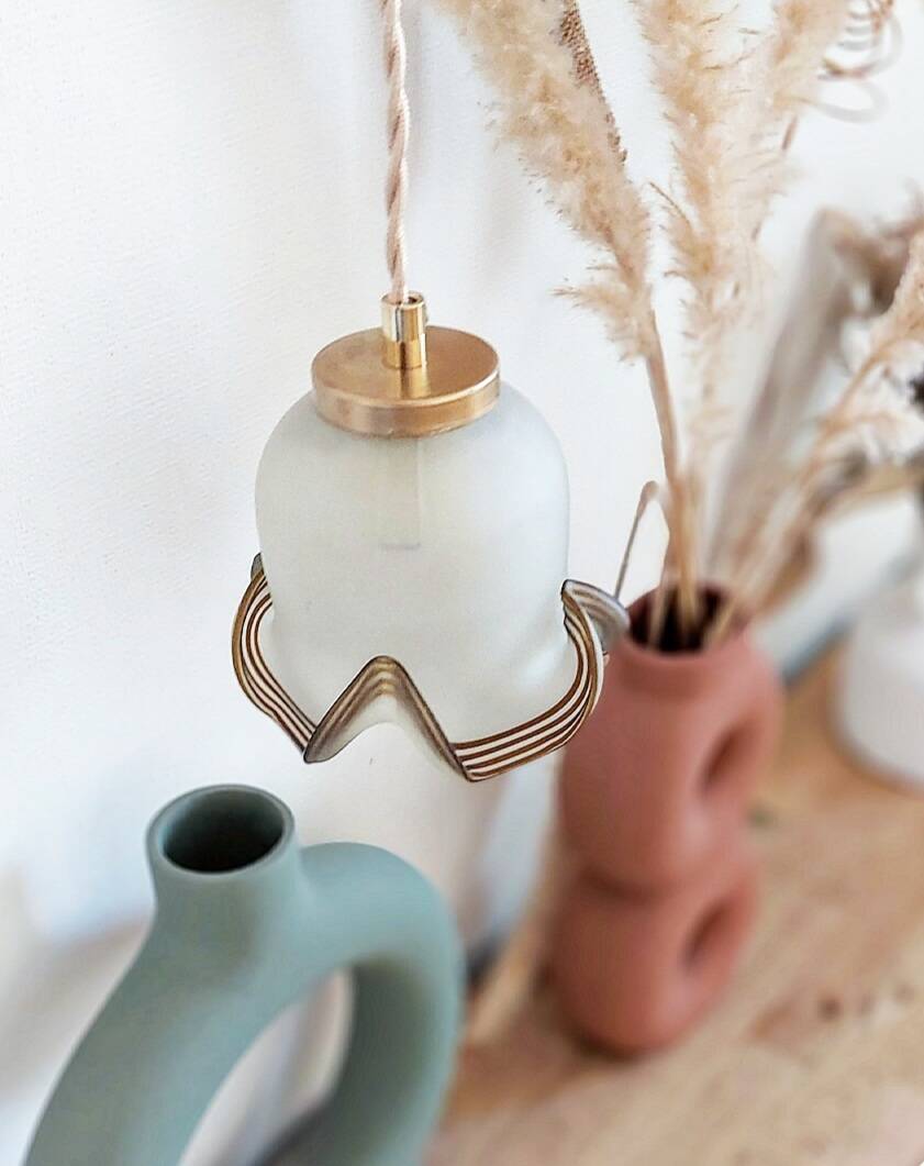 Vintage portable lamp