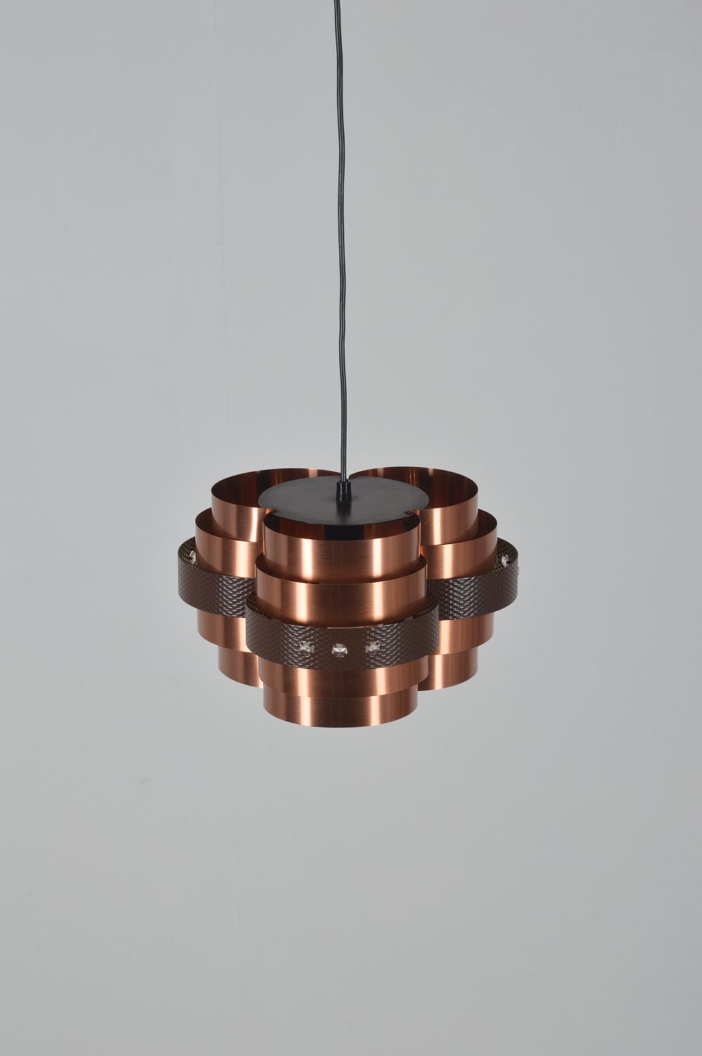Danish hanging lamp P65 designed by Werner Schou for Coronell, 1970s