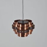 Danish hanging lamp P65 designed by Werner Schou for Coronell, 1970s