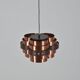 Danish hanging lamp P65 designed by Werner Schou for Coronell, 1970s