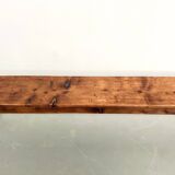 1950s pine farmhouse bench