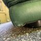 Roche Bobois living room green leather made in Italy