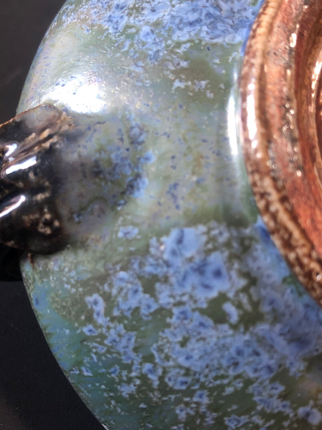 Empty pocket in Guérin sandstone