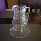Glass broc - middle 20th