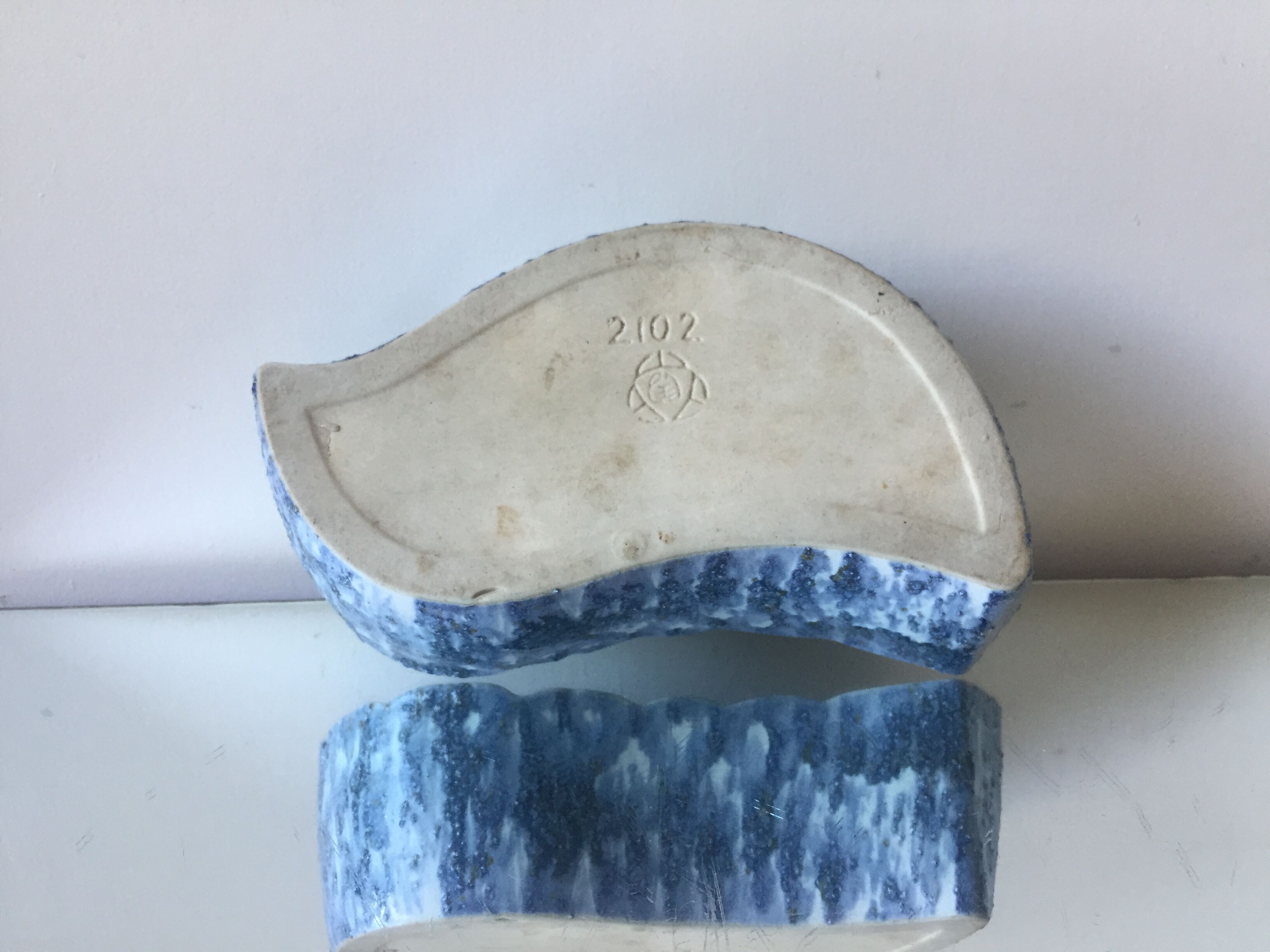 Stoneware trinket bowl 1950's