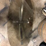 Glass coffee table