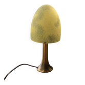 Vintage mushroom lamp - glass paste
