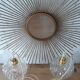 Vintage globe pendant lamp