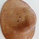 Colonial hat in rattan canning 70s