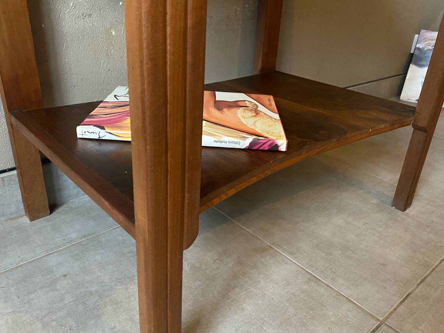 Vintage art deco table from the 50s