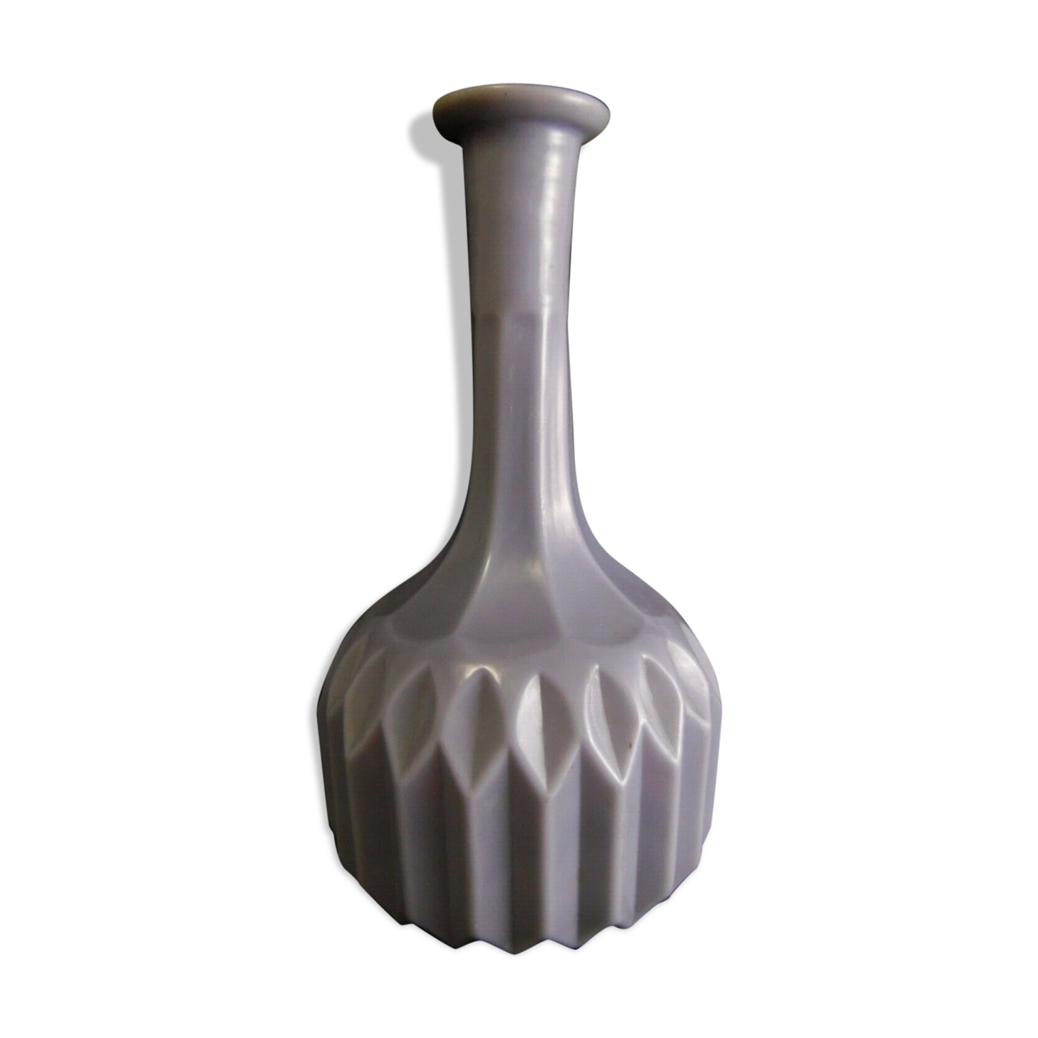 19th century violet opaline bottle