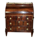 19th Century Mahogany Cylinder Secretary Desk