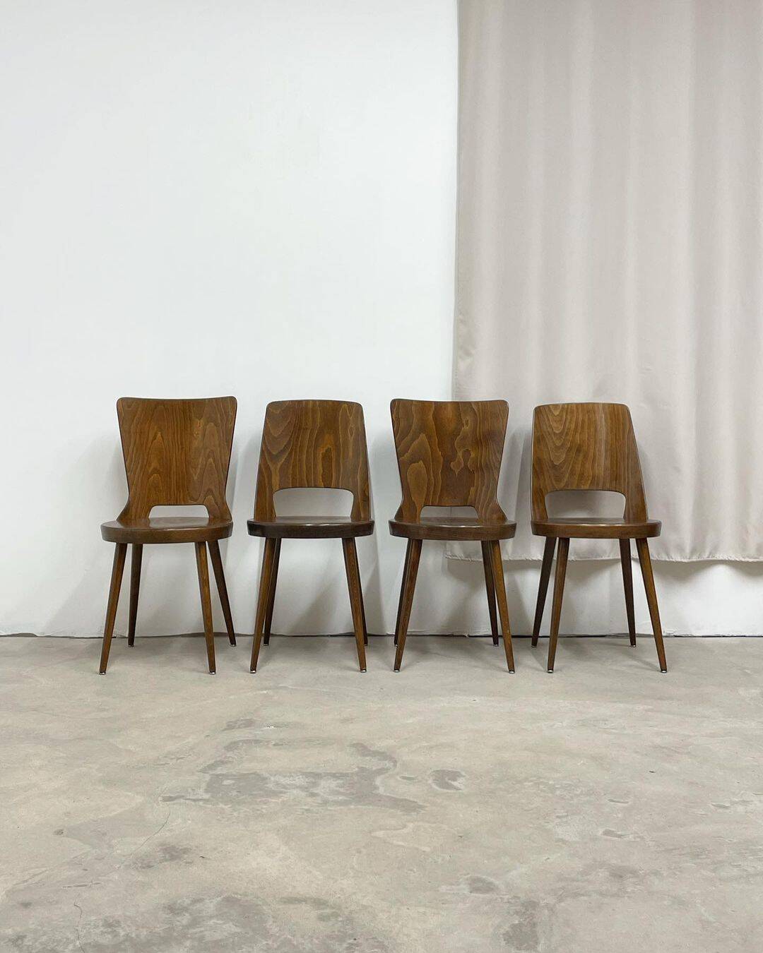 4 Baumann Mondor and Dove chairs