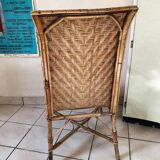 Rattan armchair