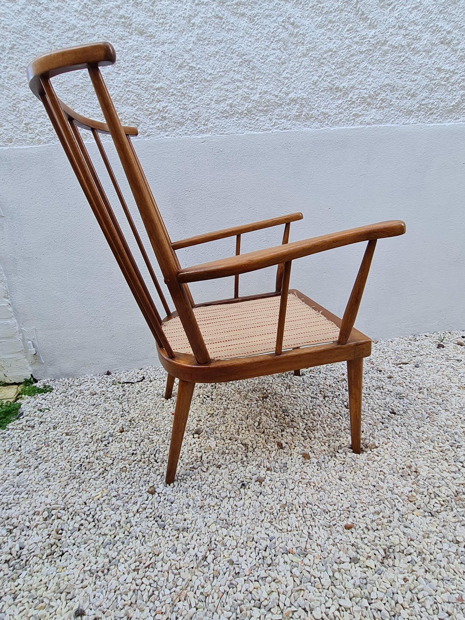 Baumann fan armchair