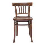 Vintage Chair 1950s Germany, Beech Wood, Mid Century Wooden Chair, Dining