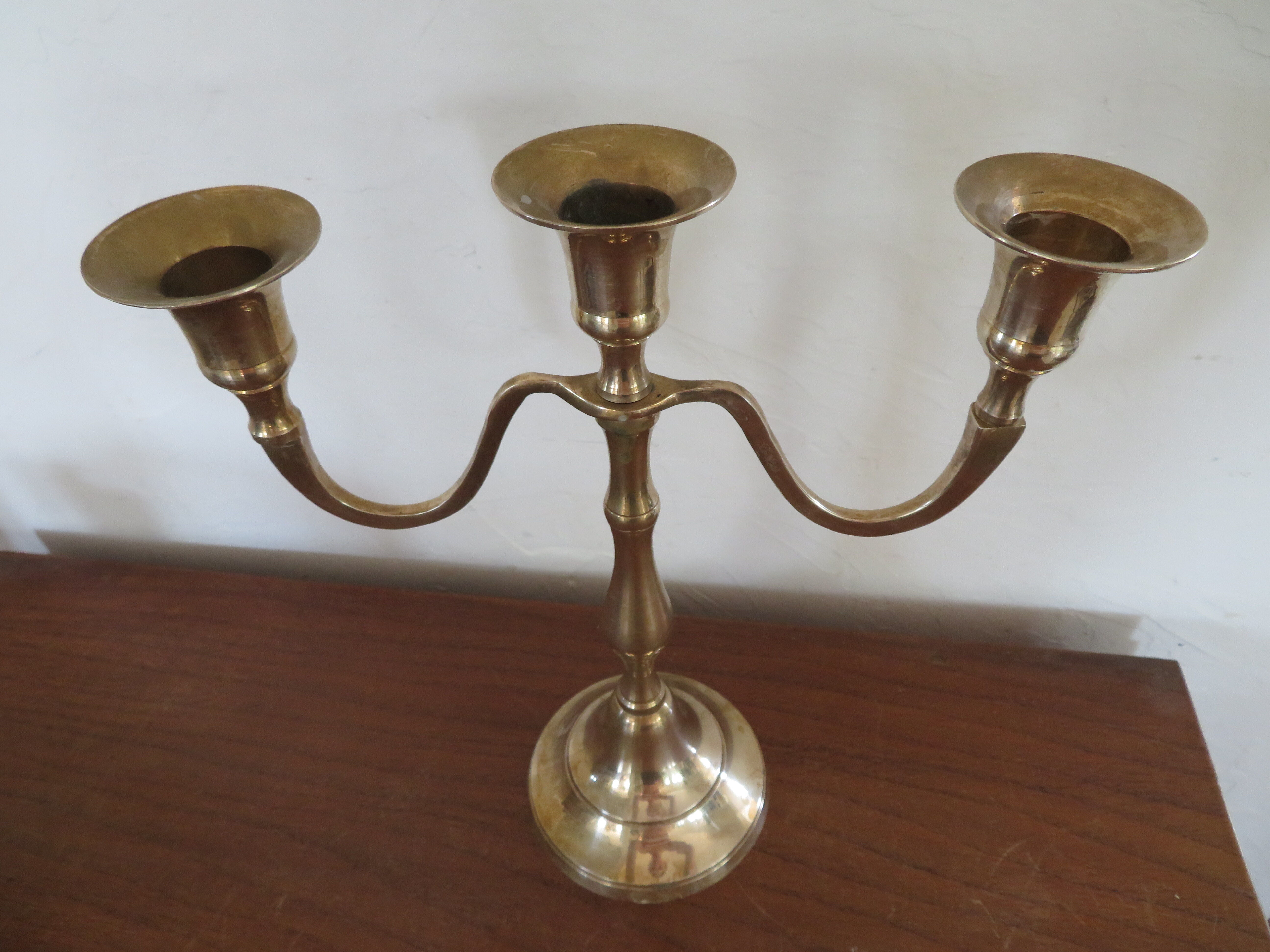 Vintage brass candlestick