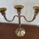 Vintage brass candlestick