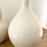 White vase in tadelakt