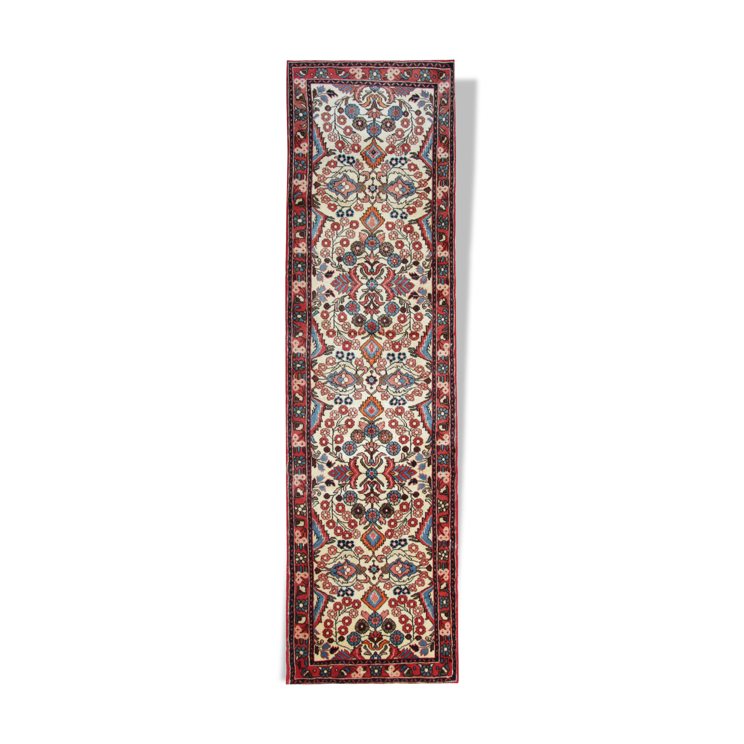 Traditional handmade Wool Carpet Runner 82x295cm