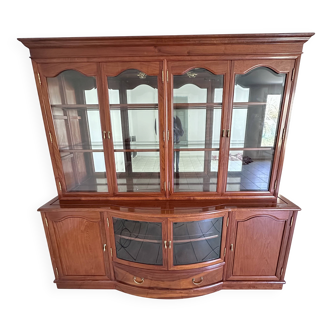 Rosewood display cabinet with two sections – Chinese furniture Hong Kong