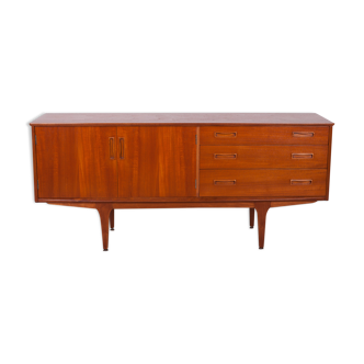 Enfilade en teck du milieu du siècle de Jentique, années 1960