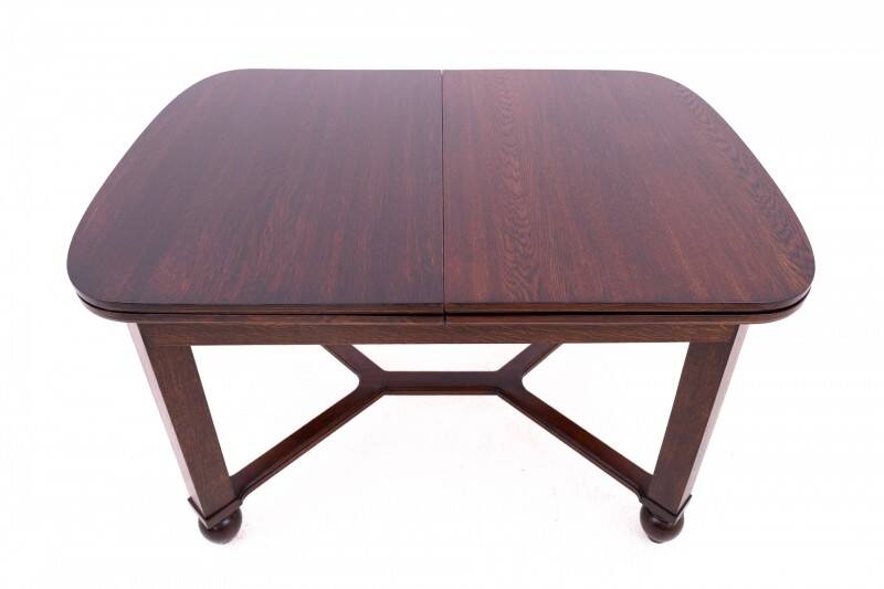 Art Nouveau table, Poland, 1930s.