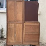 Asymmetrical Parisian Art Deco wardrobe 1930