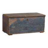 Antique cobalt blue chest (c.1920) #19