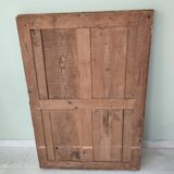 Wood and gilded stucco mirror, 19th century, 115 x 61.5 cm.