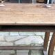 Vintage wooden school desk for children
