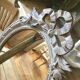 Miroir ancien oval