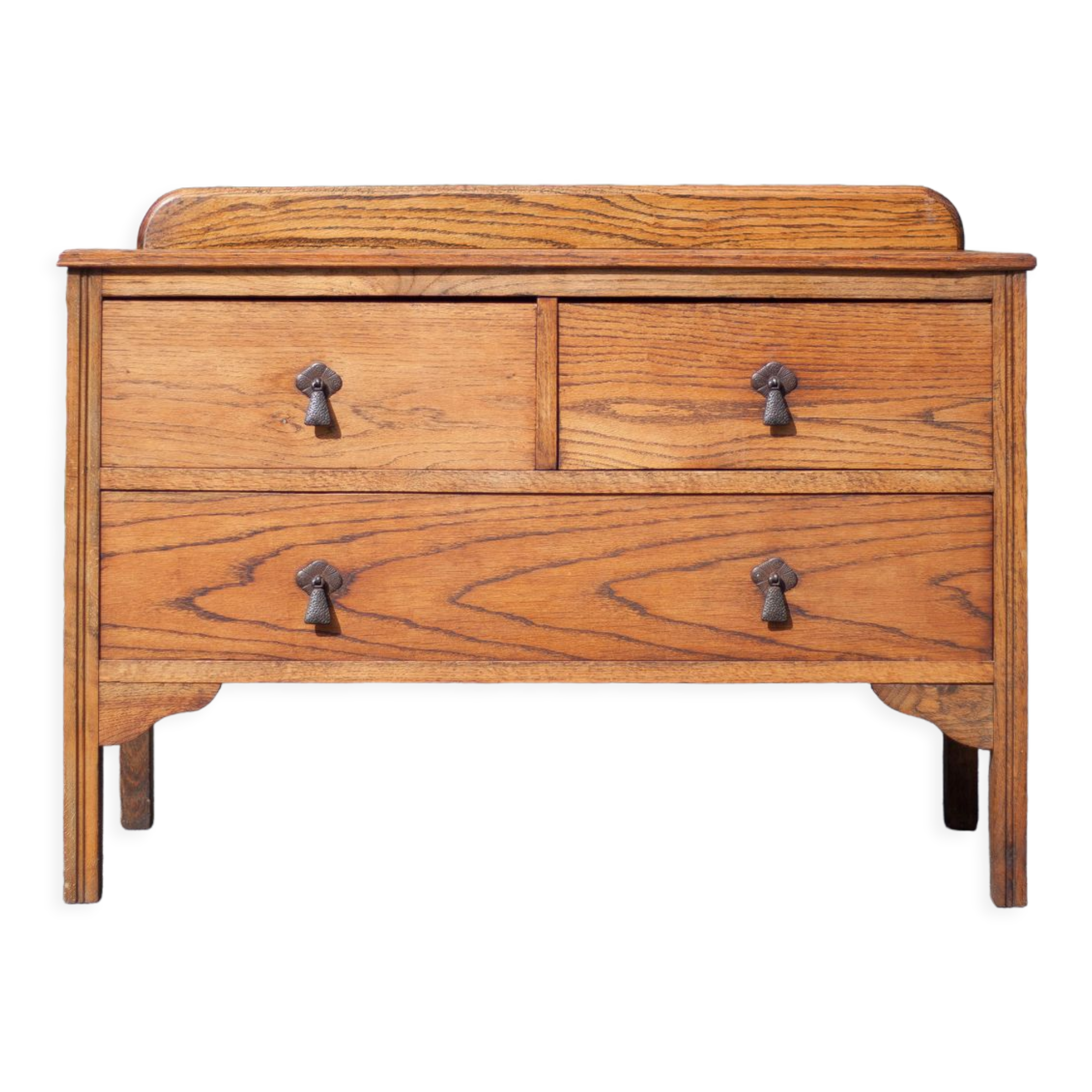 Wooden sideboard, small storage unit, vintage drawer cabinet