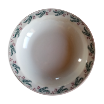 Round dish Houx