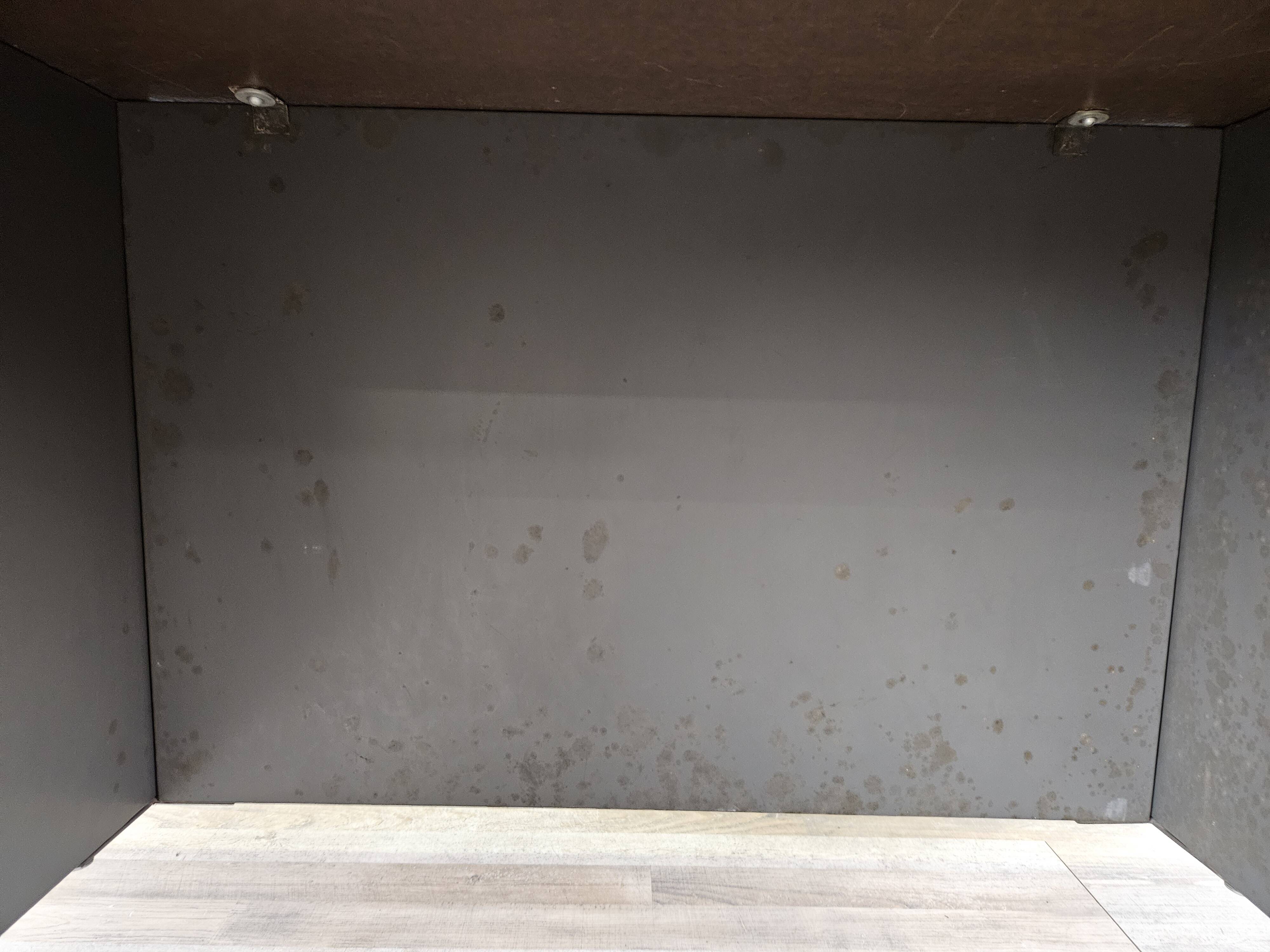 Bureau de direction avec plateau en stratifié palissandre par Mobiltecnica Torino